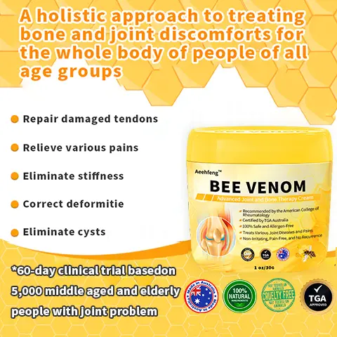 Bee Venom Advanced Joint and Bone Therapy Cream - Image 4