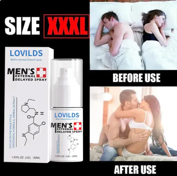 LOVILDS Men's Long-Lasting and Stronger Delay Spray - Image 2