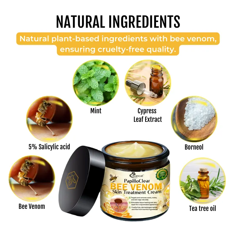 PapilloClear Bee Venom Skin Treatment Cream - Image 9