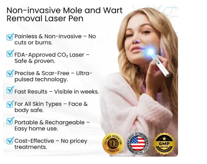 PRO Non-Invasive Mole and Wart Removal Laser Pen - Image 5
