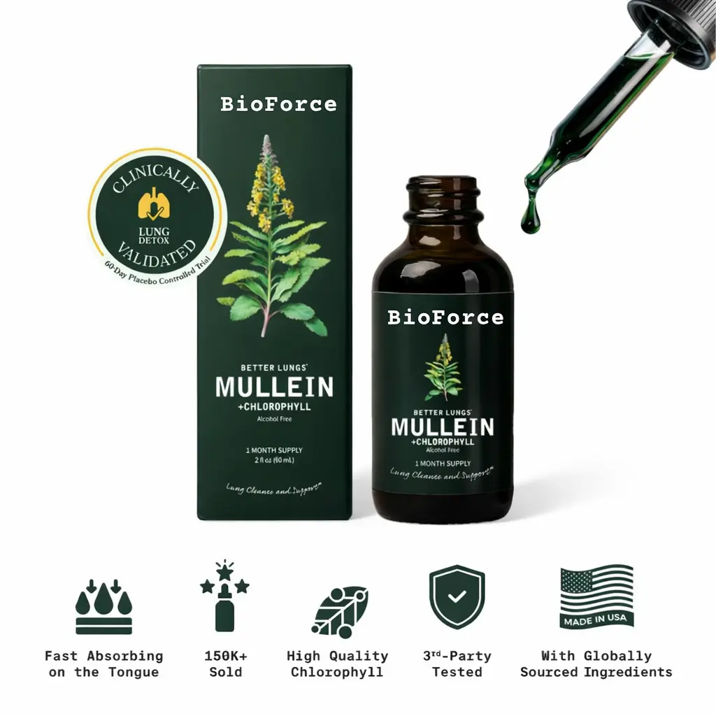 BioForce Mullein Chlorophyl Drops