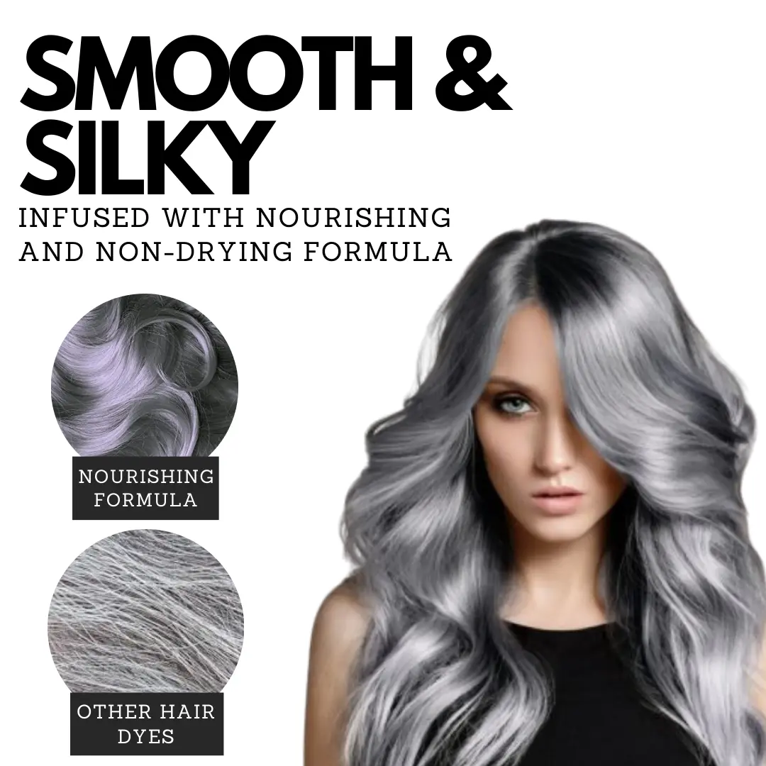 Permanent Silver Hair Dye - Image 5