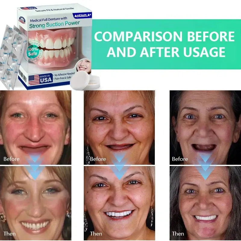 Medical Full Denture with Strong Suction - Image 8