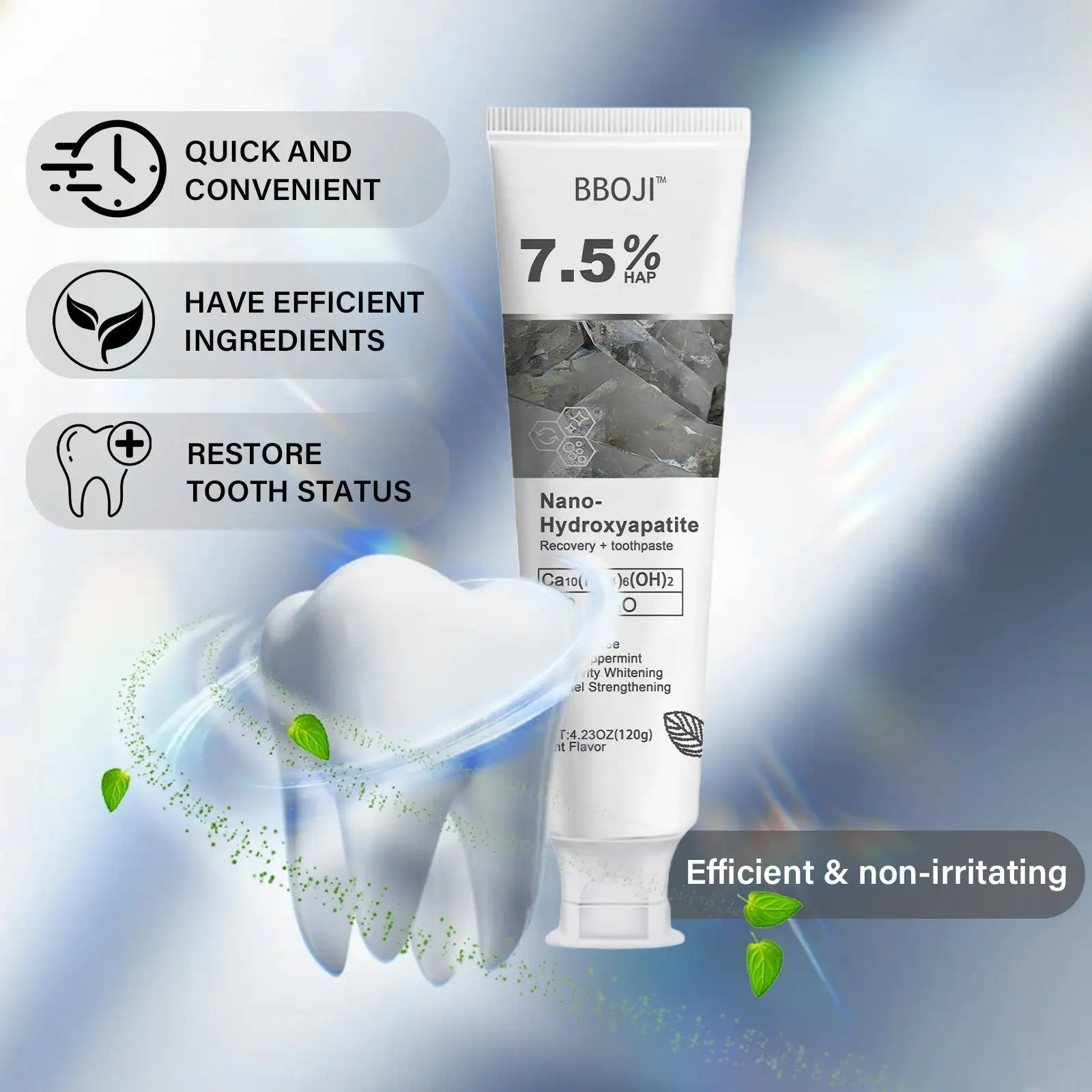 Fluoride-Free Hydroxyapatite Toothpaste - Image 4