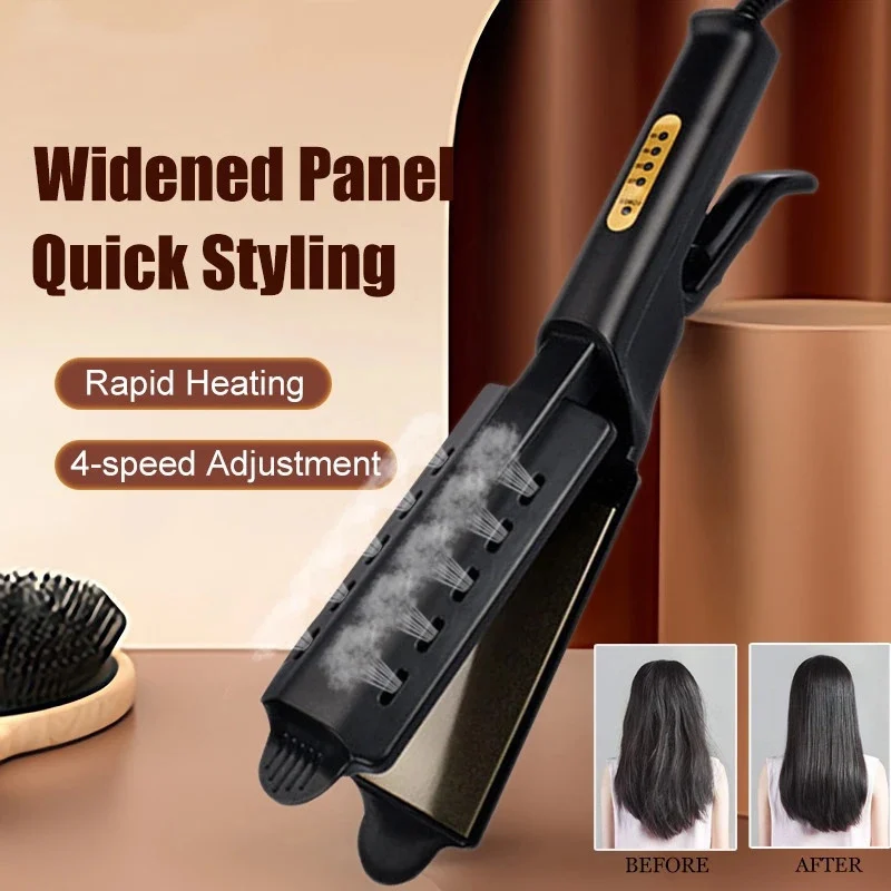 FLAT IRON HAIR STRAIGHTENER PROFESSIONAL HAIR STRAIGHTENING IRON - Image 3