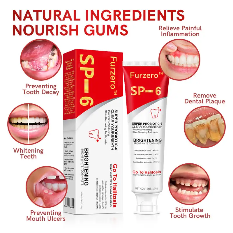SP-6 Probiotic Ultra Whitening Toothpaste - Image 7