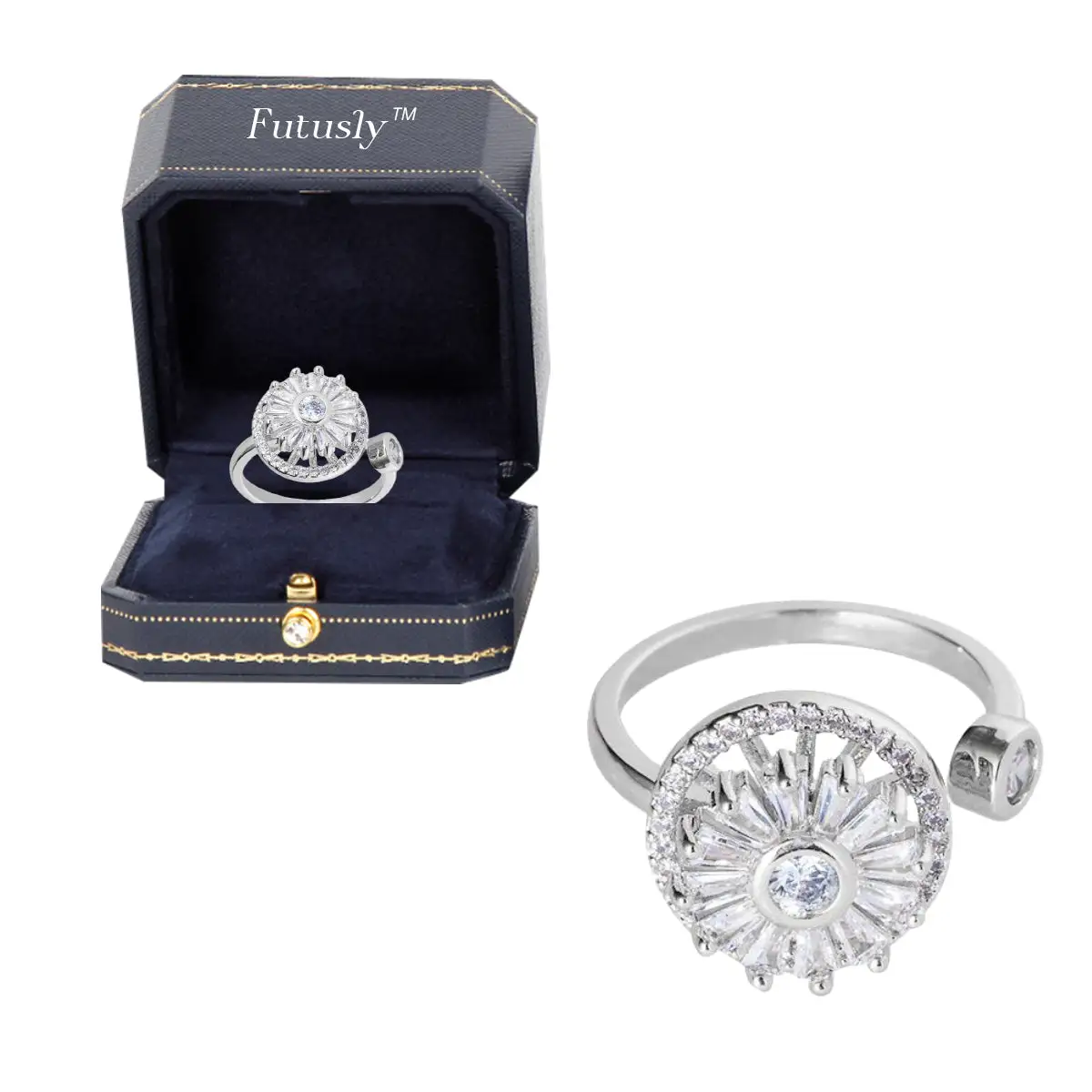 Lymphatic Magnetic Detox Spinning Ring - Image 9