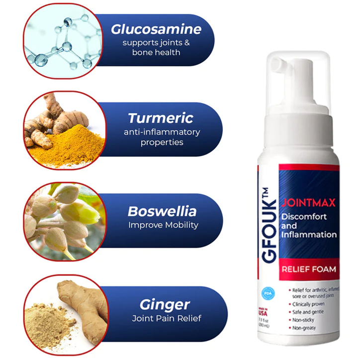 JointMax Discomfort and Inflammation Relief Foam - Image 6