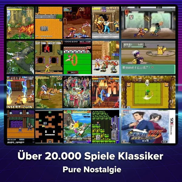 - 20.000 Retro Spiele + Kabellose Controller - Image 5
