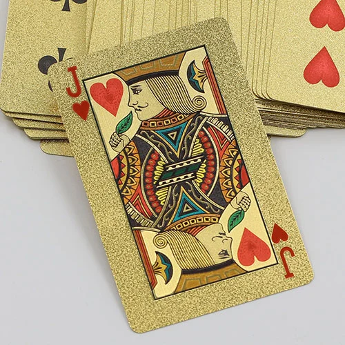 Gold Foil Playing Cards - Image 5
