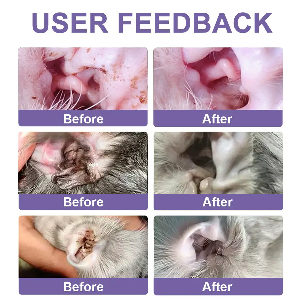 Gentle Clean & Calm Pet Ear Drops - Image 2