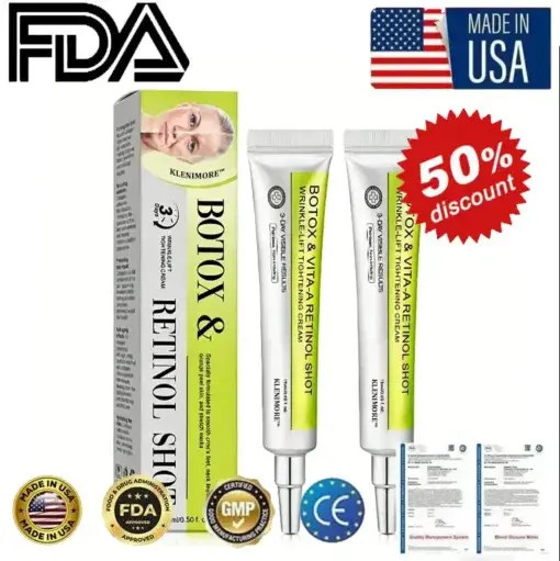 Botox Vitamin A Retinol Anti-Wrinkle Firming and Lifting Cream Last Day for Limited Time 70 OFF