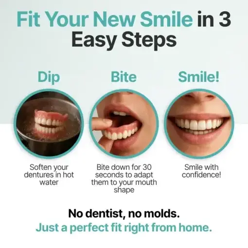 Custom-Fit Fully Functional Dentures - Image 7