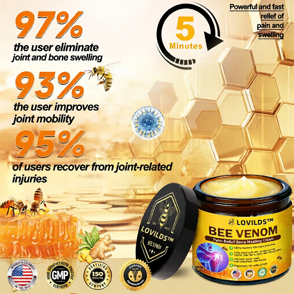 Bee Venom Pain-Relief Bone Healing Cream - Image 2