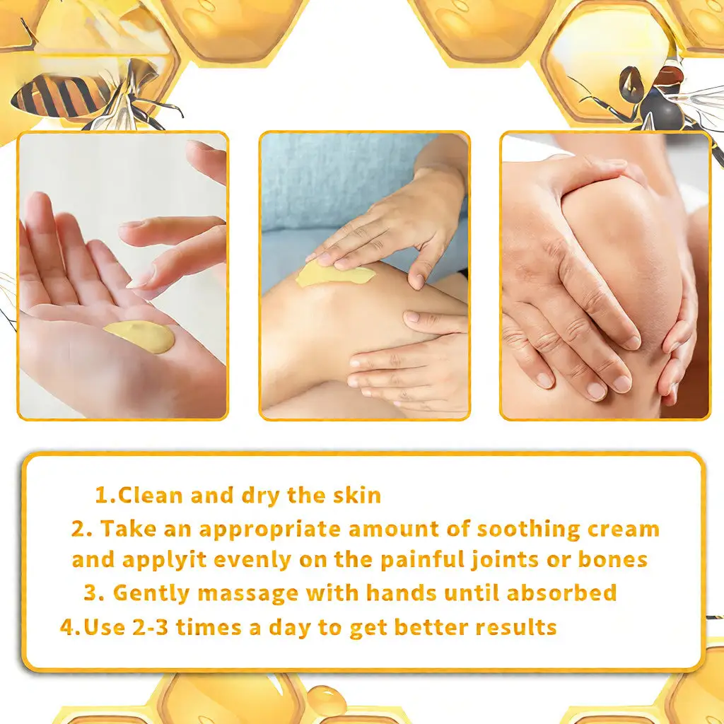 Bee Venom Pain-Relief Bone Healing Cream - Image 14