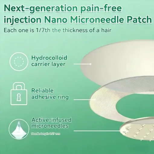 Moringa & Berberine 10-IN-1 Advanced Nano Microneedle Patch - Image 8