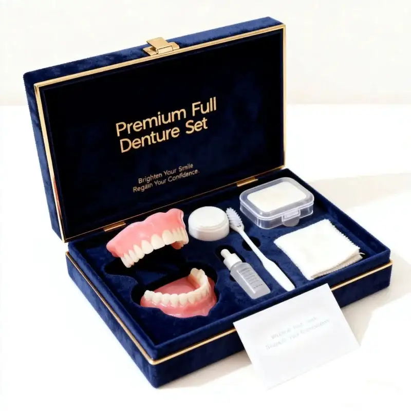 Advanced Customized Full Denture Set