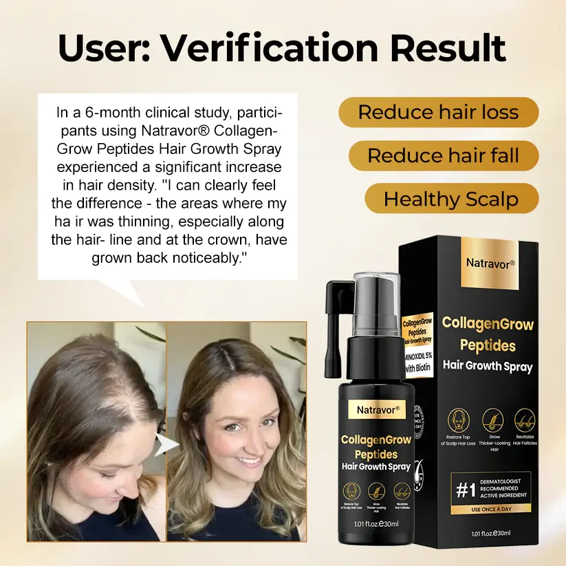 CollagenGrow Peptides Hair Growth Spray - Image 9