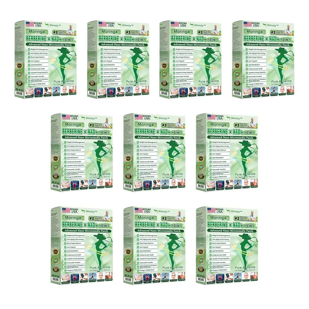 Moringa & Berberine 10-in-1 Advanced Nano Microneedle Patch - Image 13