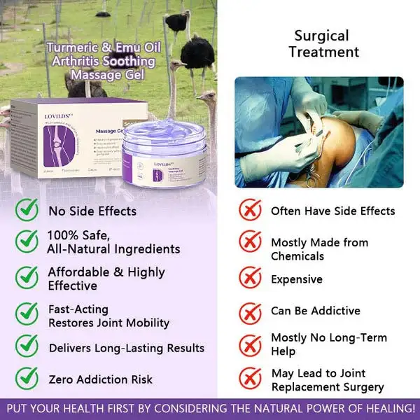 Turmeric & Emu Oil Arthritis Soothing Massage Gel - Image 8