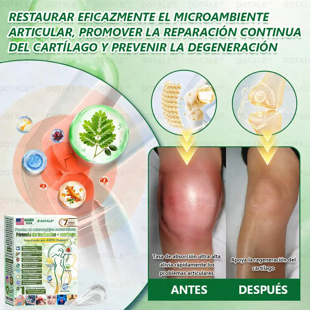 Parche de Microagujas Nano Avanzado 10 en 1 con Moringa Berberina y NAD+ - Image 14