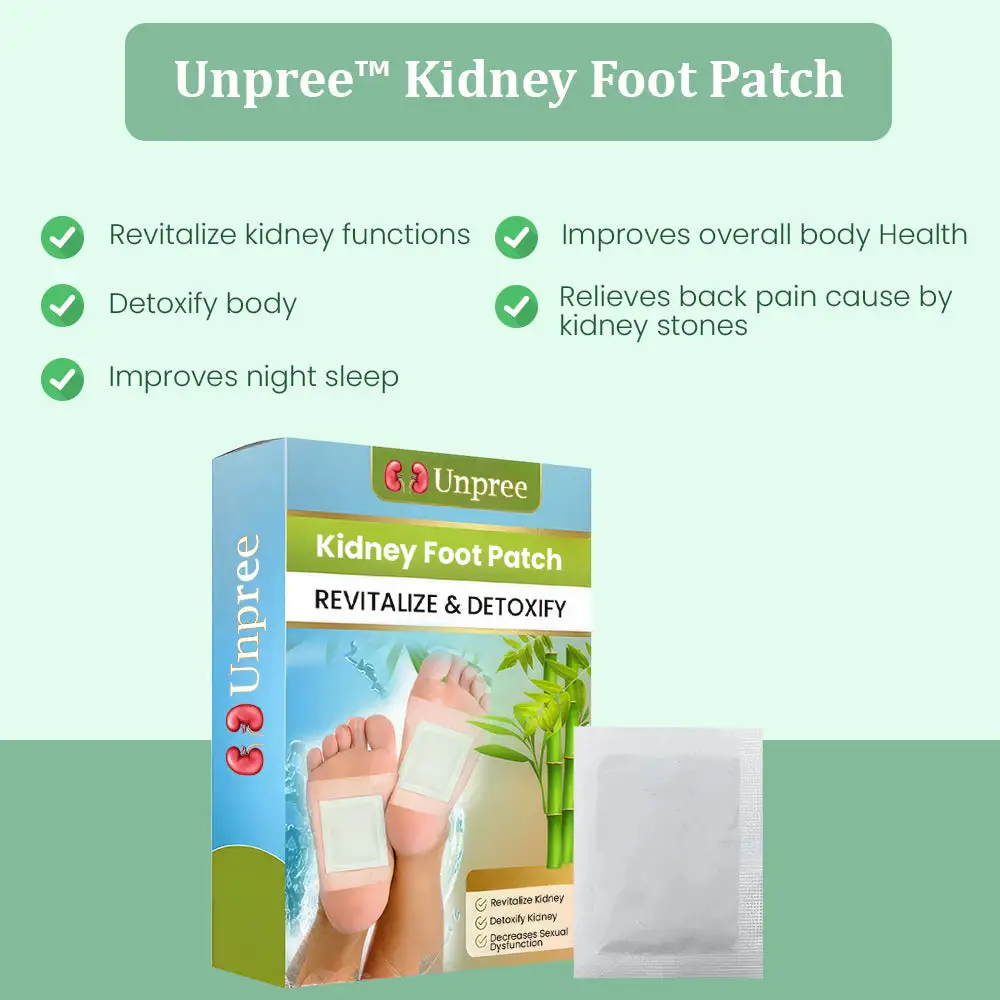Herbal Kidney Foot Patch - Detox & Revitalize Naturally - Image 2