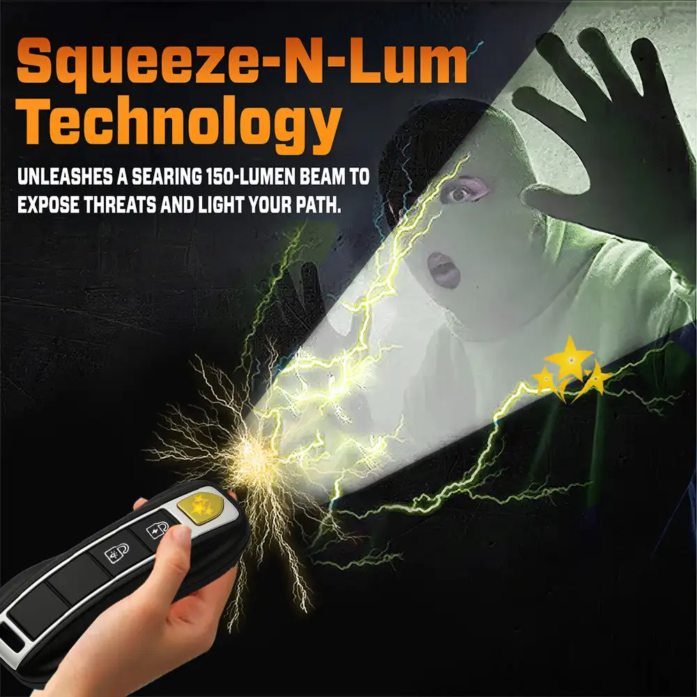 VOLTKEY V80 Stun Flashlight Car Key - Image 4