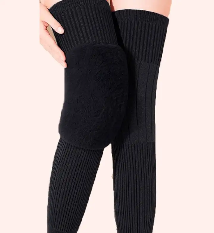 Non-Slip Cashmere Wool Brace Leg Warmer - Image 4