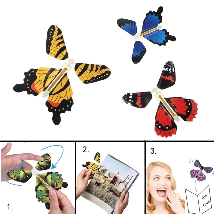 Early Christmas Hot Sale 50% OFF- Magic Butterfly Flying Card Toy(Buy 20 Free Shipping) - Image 7