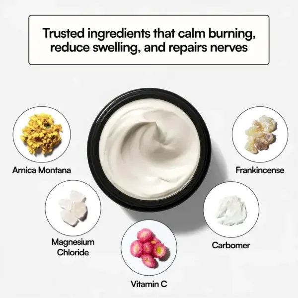 Alcuras Neuropathy Pain Relief & Repair Lotion - Image 3