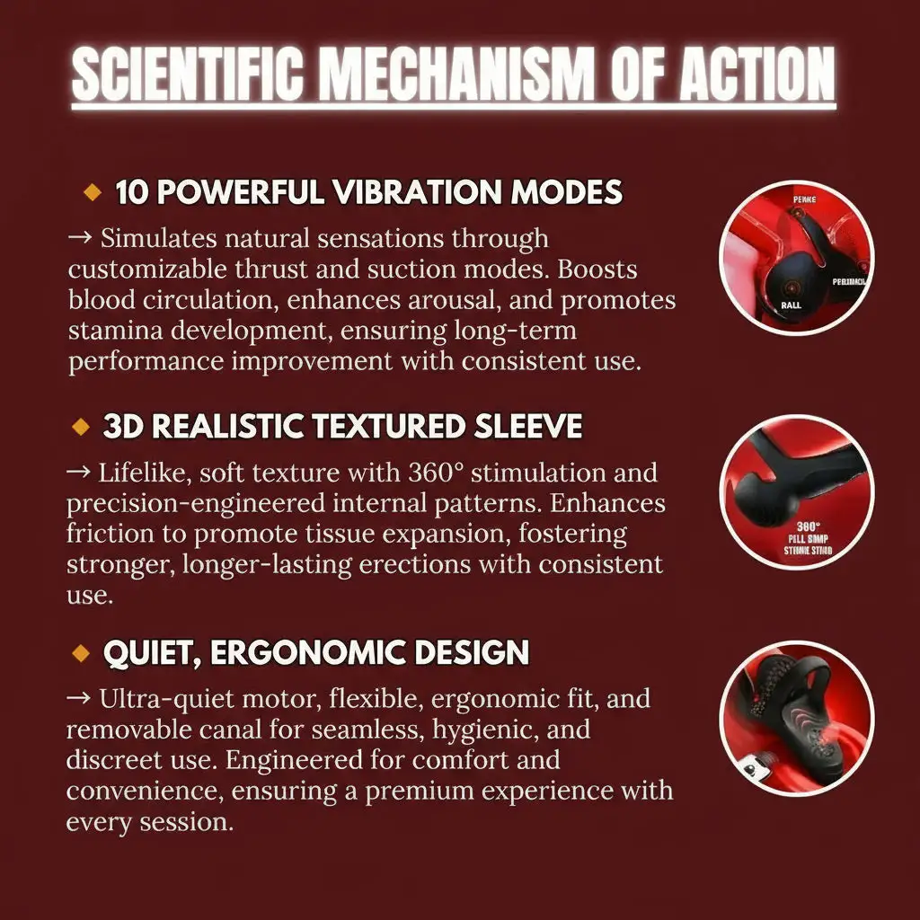 VitalEngine Pro-5-in-1 Private Performance Trainer; Stronger. Longer. Total Control - Image 8