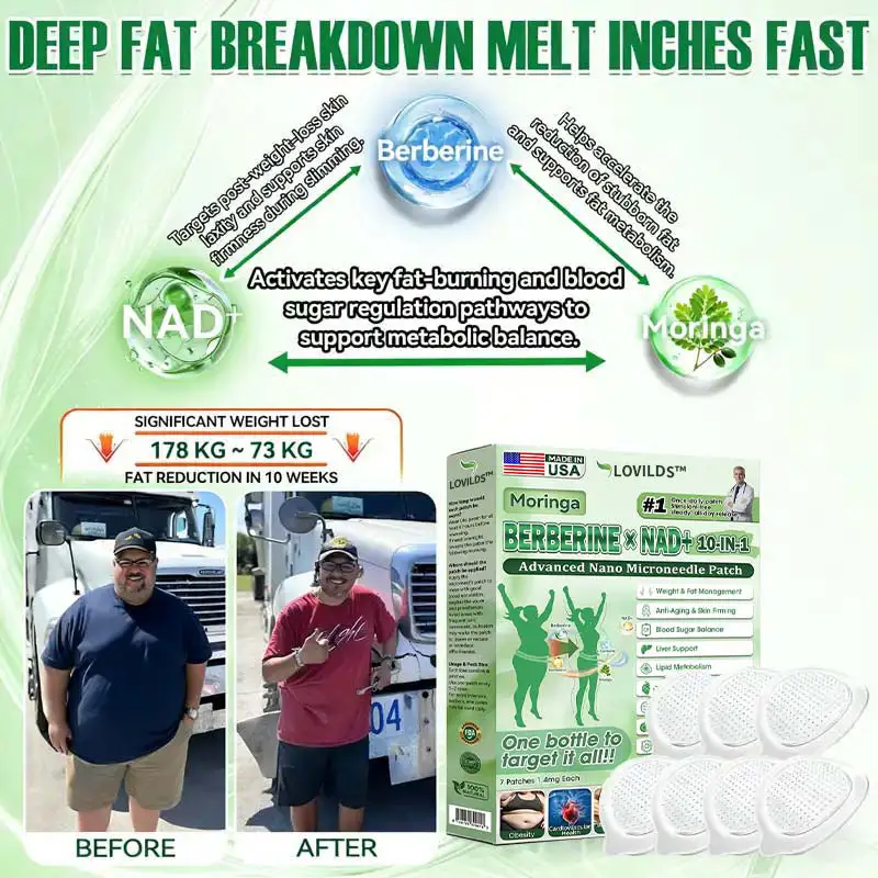 ๐บ๐ธ ๐๐๐๐ข๐๐ข๐๐ฅ ๐๐ ๐๐ญ๐จ๐ซ๐ | ๐งโโ๏ธ๐ฉบ Doctor-Recommended Daily Metabolic Support 10-in-1 Moringa ยท Berberine + NAD+ Nano Patch - Image 13