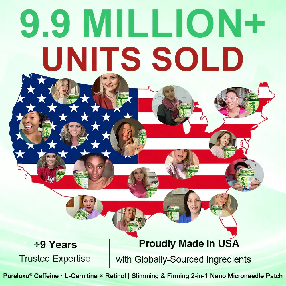 Caffeine · L-Carnitine × Retinol | Slimming & Firming 2-in-1 Nano Microneedle Patch - Image 10