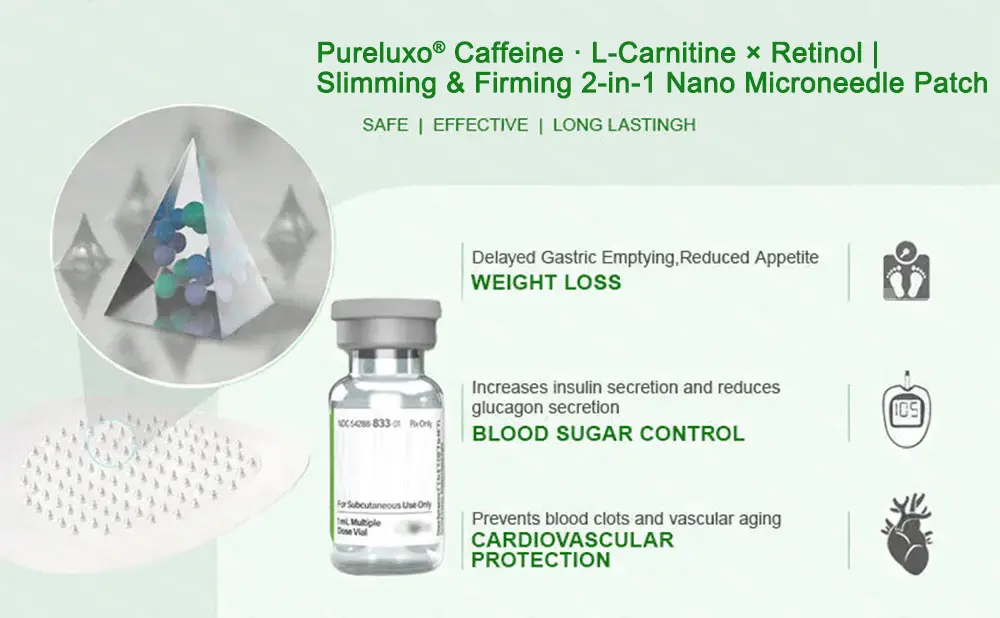 Caffeine · L-Carnitine × Retinol | Slimming & Firming 2-in-1 Nano Microneedle Patch - Image 13