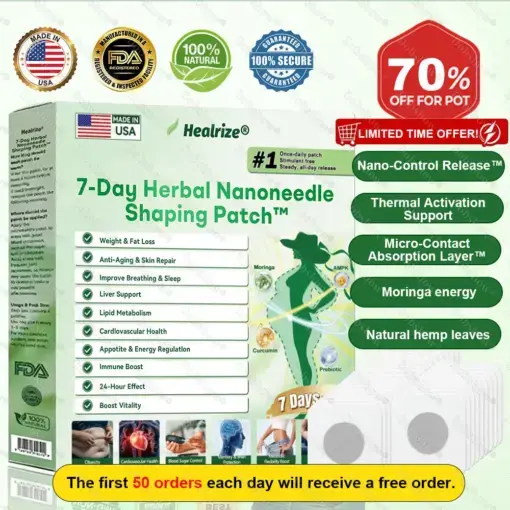 7-Day Herbal Nanoneedle Shaping Patch