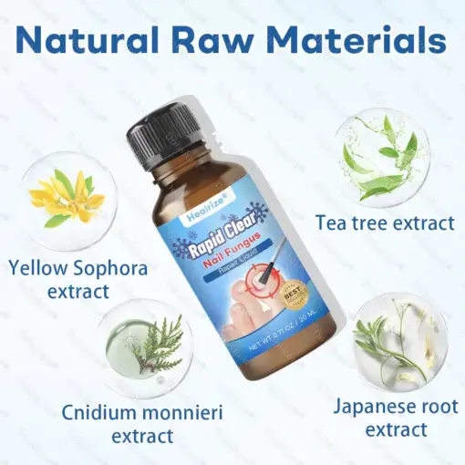 Nano Rapid Clear Nail Fungus Rapair Liquid Effective in Seven Days, Permanently Eliminates the Root - Image 13