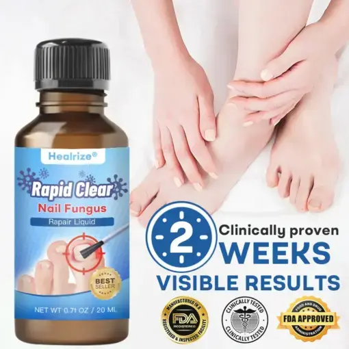 Nano Rapid Clear Nail Fungus Rapair Liquid Effective in Seven Days, Permanently Eliminates the Root - Image 2