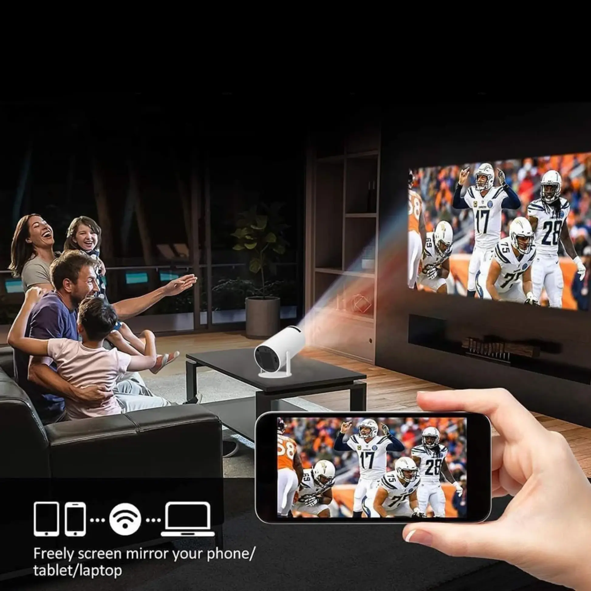 IMAIBMAI 4K HD Smart Projector - Image 7