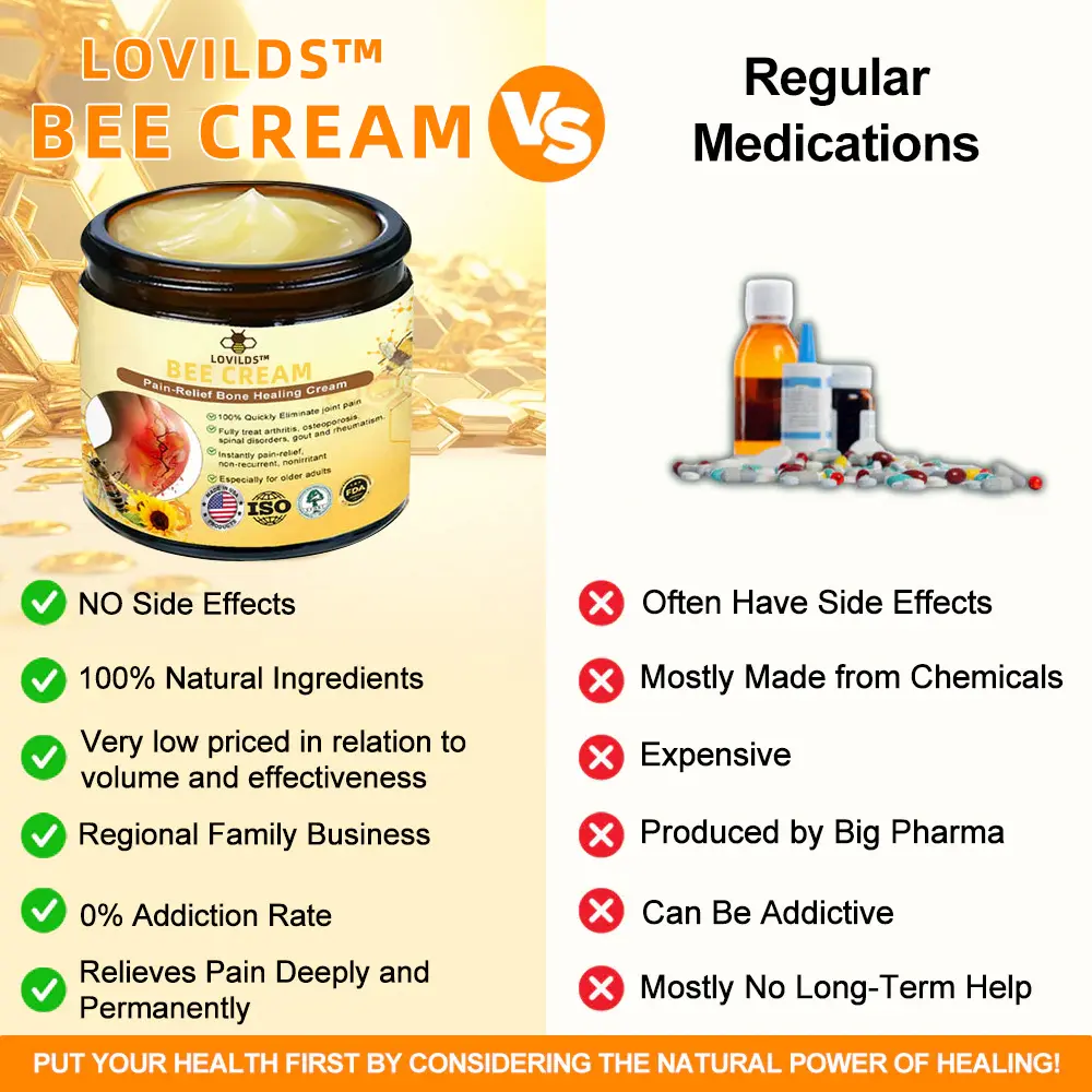 LOVILDS Bee poison Pain ArthritisTherapy Cream - Image 4
