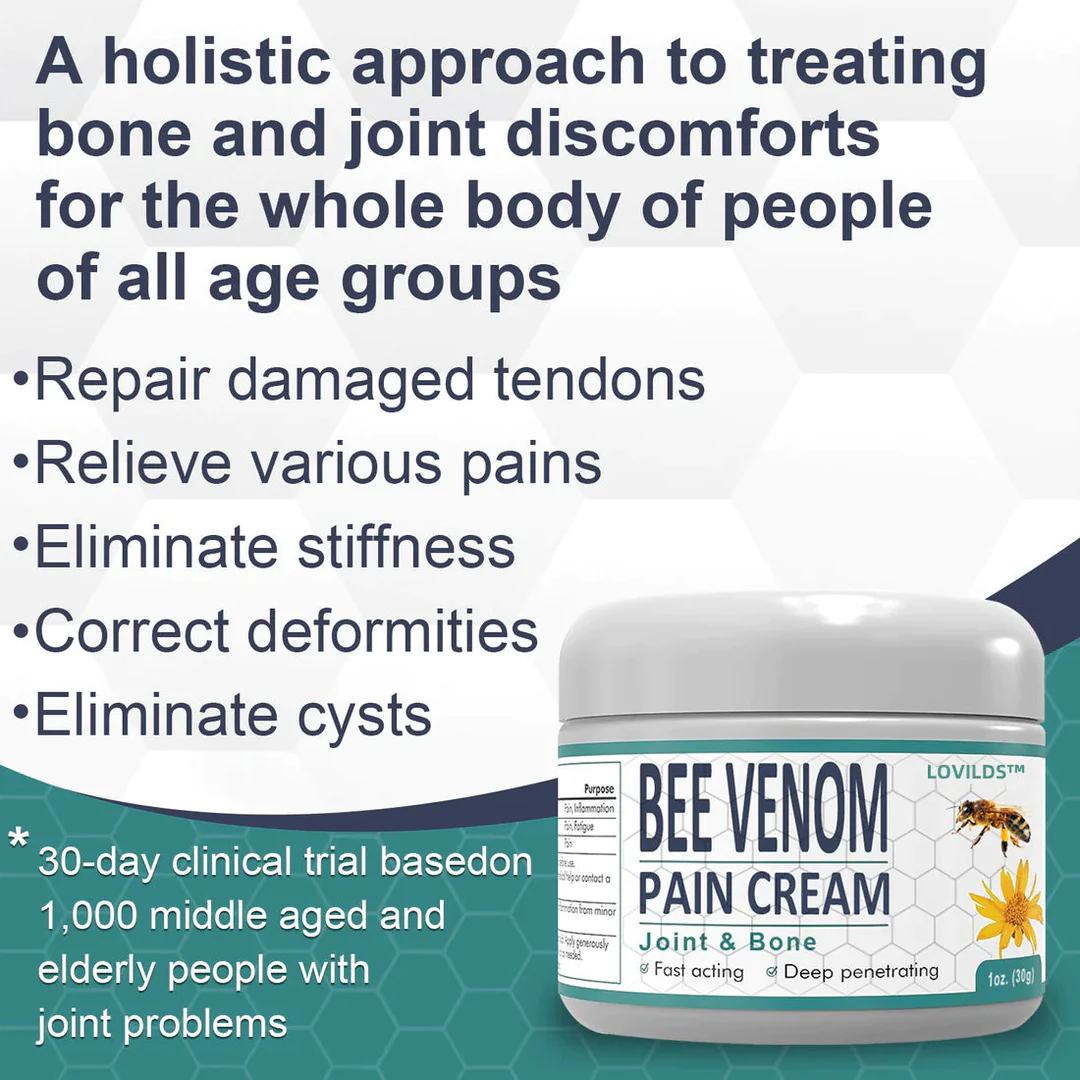 Bee Venom Pain and Bone Healing Cream - Image 6