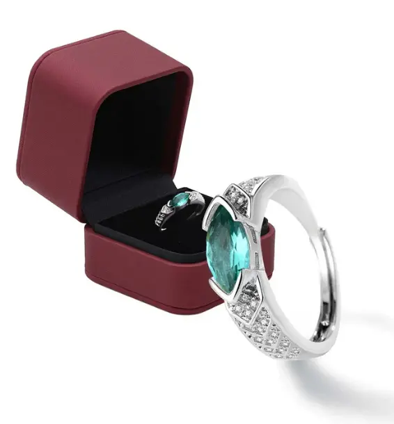 NESLEMY Magnetology Moissanite Diamond Ring - Image 12