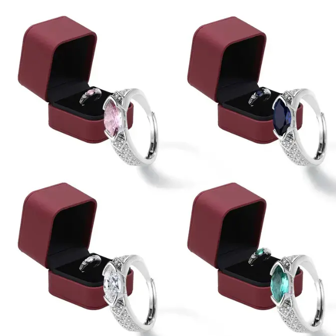 NESLEMY Magnetology Moissanite Diamond Ring - Image 16