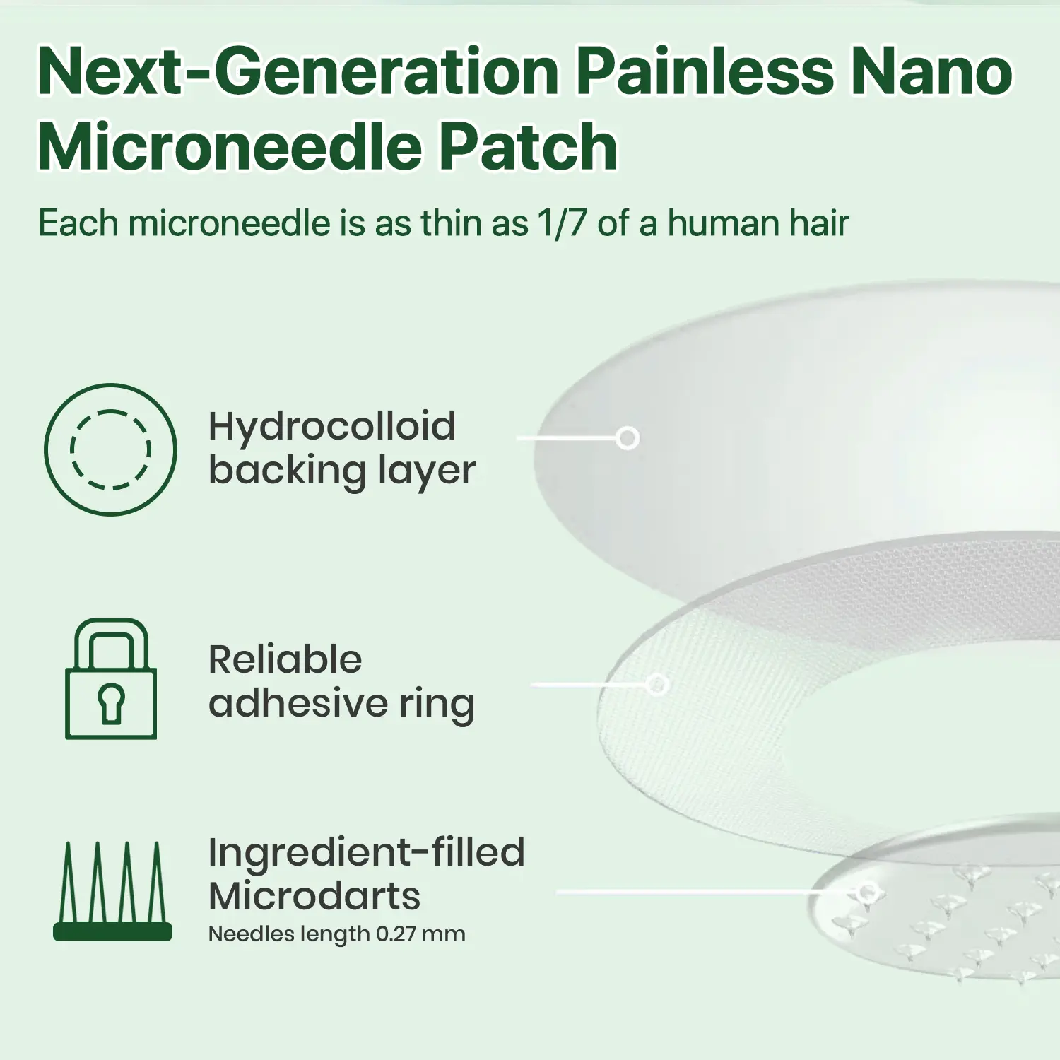 Moringa Berberine + NAD+ 10-in-1 Nano Microneedle Patch - Image 13