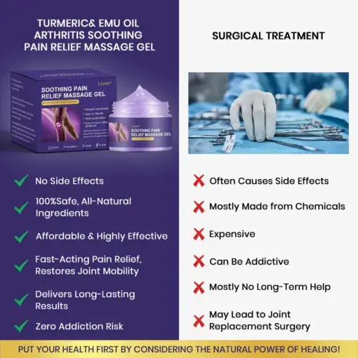 Turmeric Emu Oil Arthritis Soothing Pain Relief Massage - Image 6