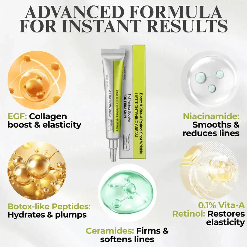 👏🌿Made and shipped from the USA 💫Botox & Vita-A Retinol Shot Wrinkle-Lift Tightening cream - Image 7