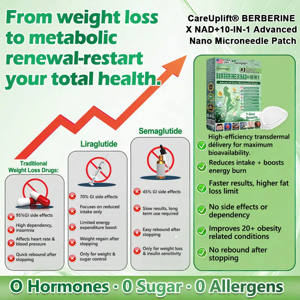 🏥𝐎𝐟𝐟𝐢𝐜𝐢𝐚𝐥 𝐔𝐒 𝐒𝐭𝐨𝐫𝐞 | 🧑⚕️🩺 Moringa · Berberine × NAD+ 𝟏𝟎-𝐢𝐧-𝟏 𝐀𝐝𝐯𝐚𝐧𝐜𝐞𝐝 𝐍𝐚𝐧𝐨 𝐌𝐢𝐜𝐫𝐨𝐧𝐞𝐞𝐝𝐥𝐞 𝐏𝐚𝐭𝐜𝐡 - Image 12