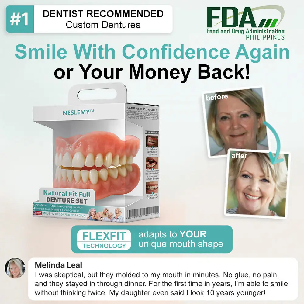 Natural Fit Full Denture Set - Image 2