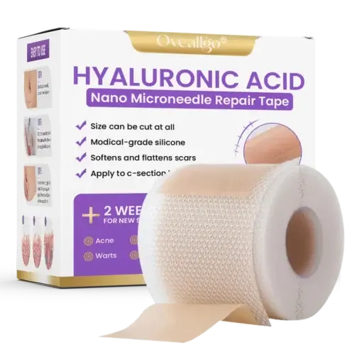 Hyaluronic Acid Nano Microneedle Repair Tape