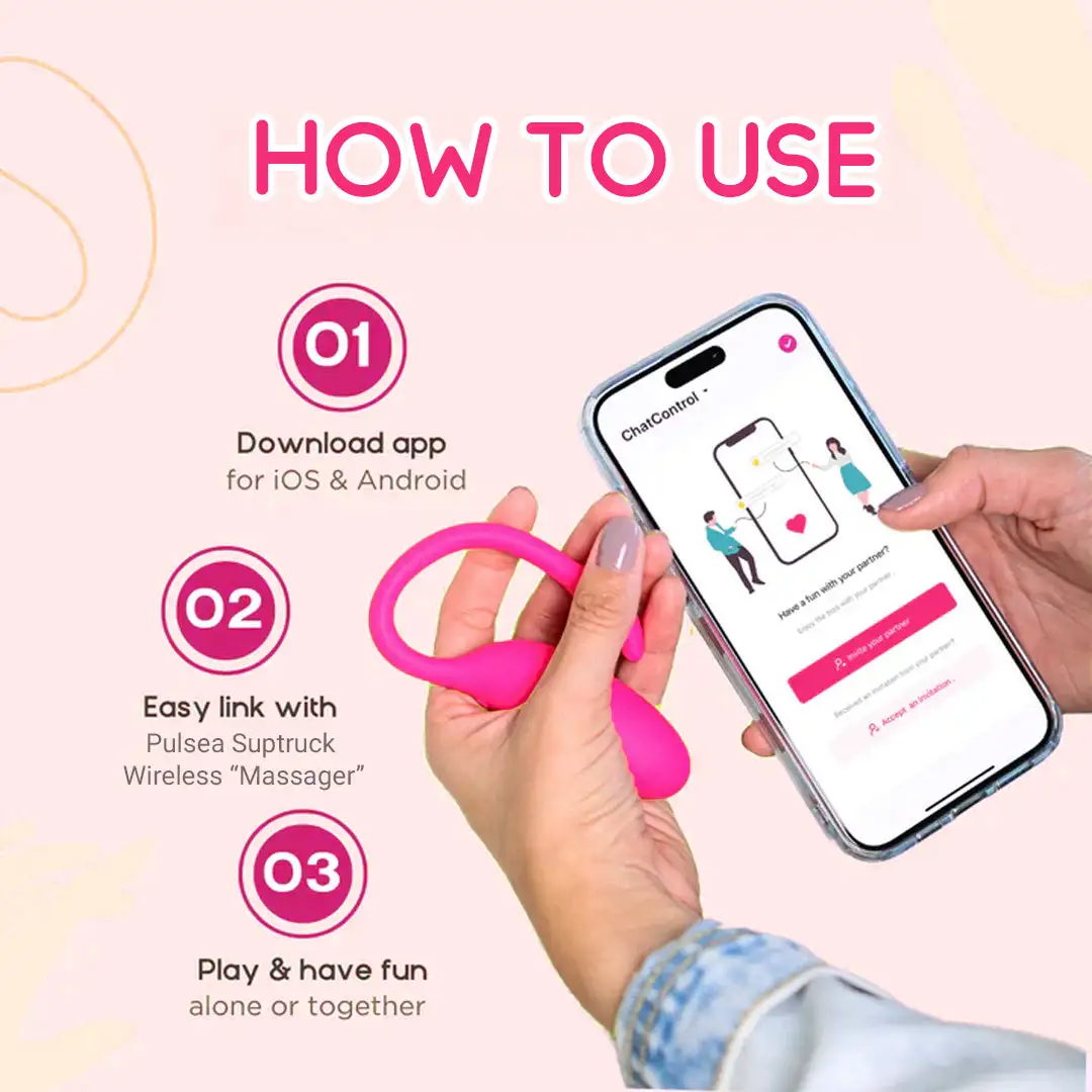 💦 PULSEA Suptruck X15 Wireless Wearable Massager 📱 Global Control & 15 Modes 💥 2026 Limited 70% ️OFF - Image 9