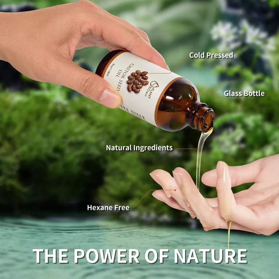 100% Pure Organic Castor Oil - Image 2